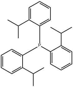 tri(o-isopropylphenyl)phosphine 结构式