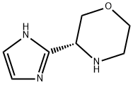 Morpholine, 3-(1H-imidazol-2-yl)-, (3R)- 结构式