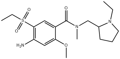 氨磺必利杂质 结构式