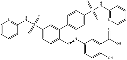 柳氮磺胺吡啶EP杂质G 结构式