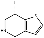 7-氟-4,5,6,7-四氢噻吩并[3,2-C]吡啶 结构式