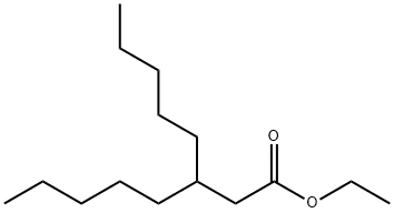 Octanoic acid, 3-pentyl-, ethyl ester 结构式