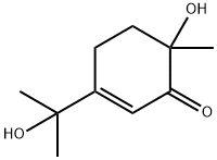 1,8-Dihydroxy-p-menth-3-en-2-one 结构式