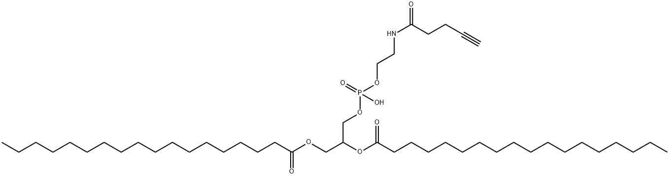 DSPE-ALKYNE 结构式