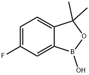 6-氟-3,3-二甲基苯并[C][1,2]氧杂硼杂环-1(3H)-醇 结构式