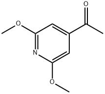 Ethanone, 1-(2,6-dimethoxy-4-pyridinyl)- 结构式