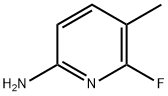6-氟-5-甲基吡啶-2-胺 结构式