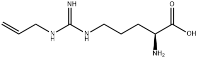 omega-N-allylarginine 结构式