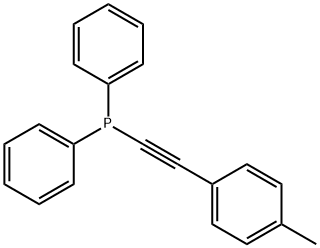 4-(Diphenylphosphinoethynyl)toluene 结构式