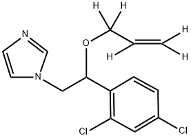 抑霉唑-D5 结构式