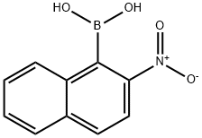 (2-nitronaphthalen-1-yl)boronic acid 结构式