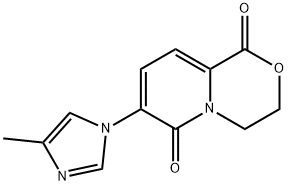 7-(4-methyl-1H-imidazol-1-yl)-3,4-dihydropyrido[2,1-c][1,4]oxazine-1,6-dione 结构式