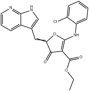 CDC7-IN-1 (COMPOUND 13) 结构式