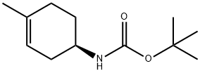 (R)-N-BOC-4-甲基-3-环己烯胺 结构式