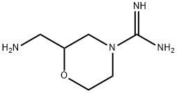 4-Morpholinecarboximidamide, 2-(aminomethyl) 结构式