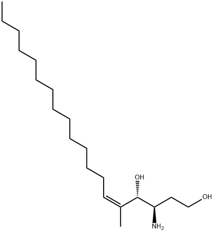 cis-4-methylsphingosine 结构式