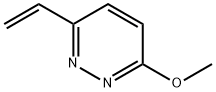 3-乙烯基-6-甲氧基-哒嗪 结构式