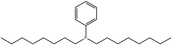 dioctyl(phenyl)phosphine 结构式