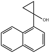 1-(萘-1-基)环丙醇 结构式
