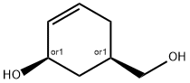 顺-5-羟甲基-环己-2-烯醇 结构式