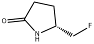 (R)-5-(氟甲基)吡咯烷-2-酮 结构式