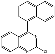 2-氯-4-(萘-1-基)喹唑啉 结构式