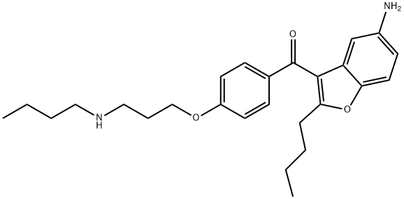 Dronedarone Impurity 1 结构式