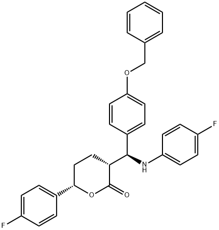 依折麦布杂质75 结构式