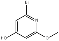 2-溴-6-甲氧基吡啶-4-醇 结构式