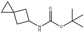 螺[2.3]己烷-5-基氨基甲酸叔丁酯 结构式