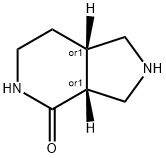 (3AS,7AR)-六氢-1H-吡咯并[3,4-C]吡啶-4(2H)-酮 结构式