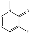 3-氟-1-甲基吡啶-2(1H)-酮 结构式
