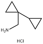 (1-环丙基环丙基)甲胺盐酸盐 结构式