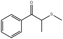 1-Propanone, 2-(methylthio)-1-phenyl- 结构式