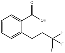 2-(3,3,3-三氟丙基)苯甲酸 结构式