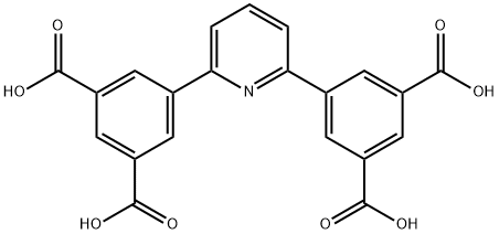 2,6-二(3′,5′-二羧基苯基)吡啶 结构式