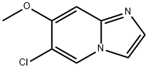 咪唑并[1,2-A]吡啶,6-氯-7-甲氧基- 结构式