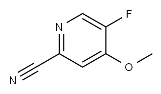 5-氟-4-甲氧基吡啶啉 结构式