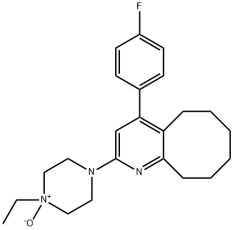 Blonanserin N-Oxide 结构式