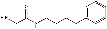 2-氨基-N-(4-苯基丁基)醋胺石 结构式