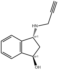 RAC-TRANS-1-DESHYDROXYRASAGILINE 结构式