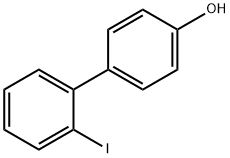 [1,1'-Biphenyl]-4-ol, 2'-iodo- 结构式
