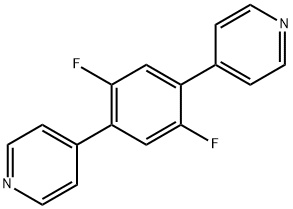 Pyridine, 4,4'-(2,5-difluoro-1,4-phenylene)bis- 结构式