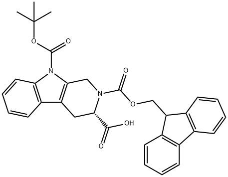 H-L-Tpi(Boc)-OH 结构式