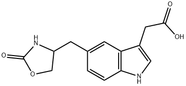 rac-3-Des [2-（二甲基氨基）乙基]-佐米曲普坦3-乙酸-d3 结构式