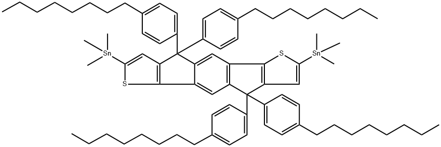 IDT‐nC8 结构式