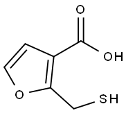 2-(mercaptomethyl)furan-3-carboxylic acid 结构式