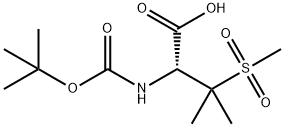 Boc-3-(methylsulfonyl)-L-valine 结构式