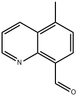 8-Quinolinecarboxaldehyde, 5-methyl- 结构式