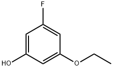 Phenol, 3-ethoxy-5-fluoro- 结构式